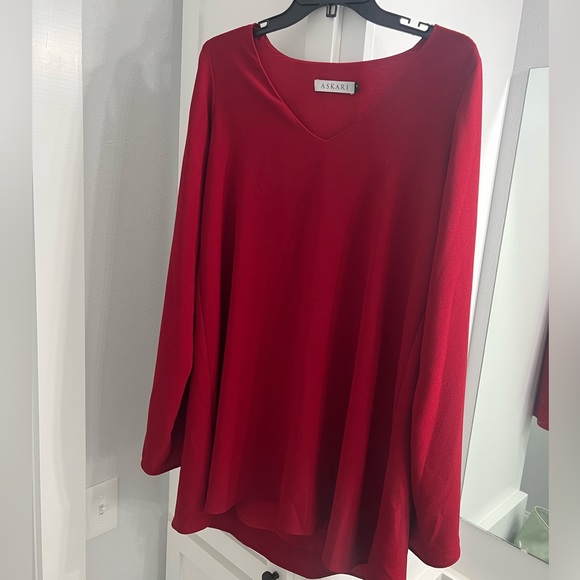 Red Cocktail Dress - Picture 3 of 4